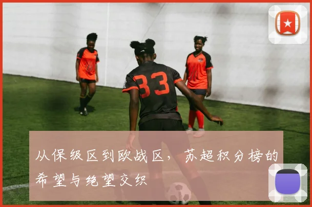 从保级区到欧战区,苏超积分榜的希望与绝望交织