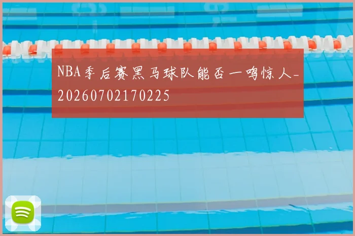 NBA季后赛黑马球队能否一鸣惊人_20260702170225